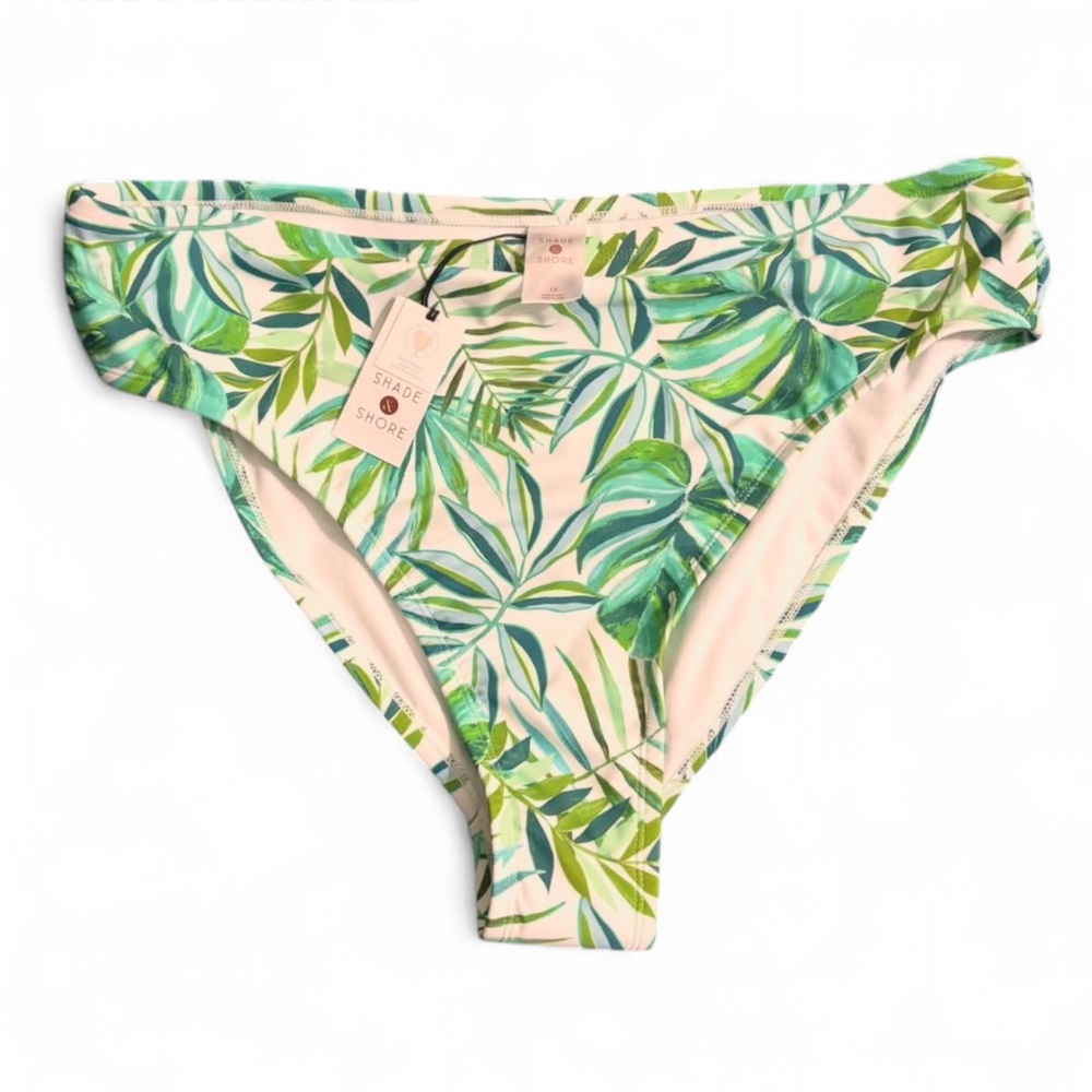 Shade & Shore Green Leaf Print Kids Bottoms